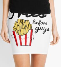 Fries Before Guys Mini Skirt