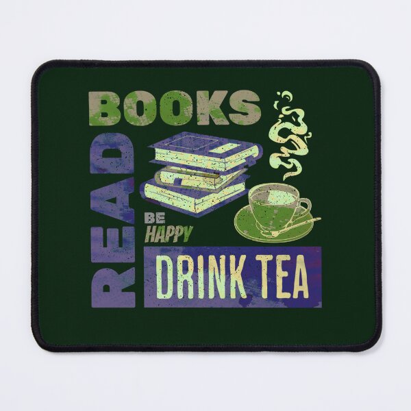 Item preview, Read Books, Drink Tea, Be Happy Life Inspiration Quote designed and sold by CRHPOD20.