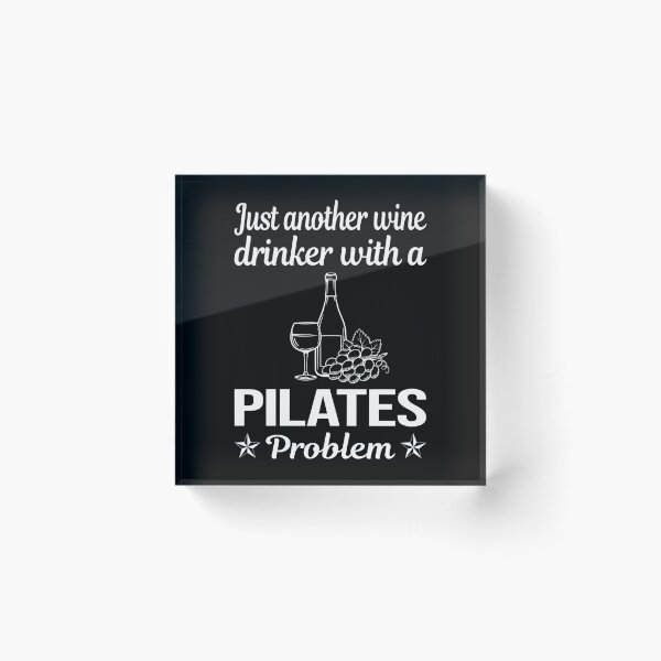 Artikelvorschau, Wine Drinker Pilates entworfen und verkauft von zuehloxerxk.