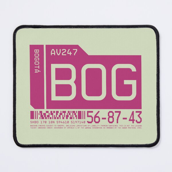 Item preview, Luggage Tag C - BOG Bogota Colombia designed and sold by VoodooCircus.