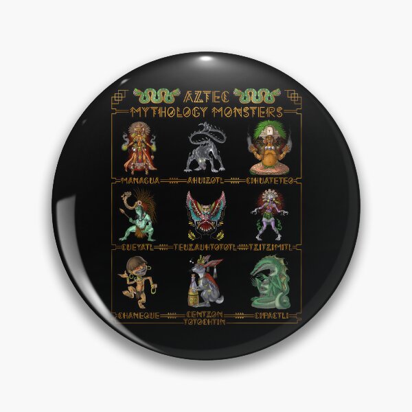 Artikelvorschau, Aztec Mythology Monsters entworfen und verkauft von underheaven.