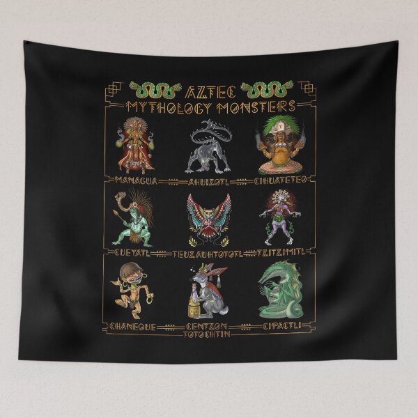 Item preview, Aztec Mythology Monsters designed and sold by underheaven.