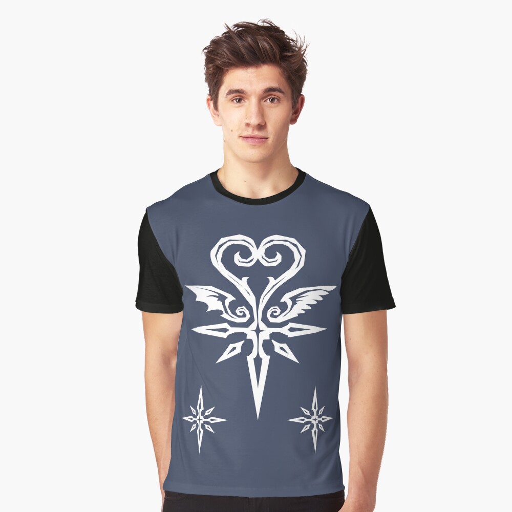 Vista previa del artículo con la obra «Camiseta gráfica», diseñado y vendido por MHeartz.