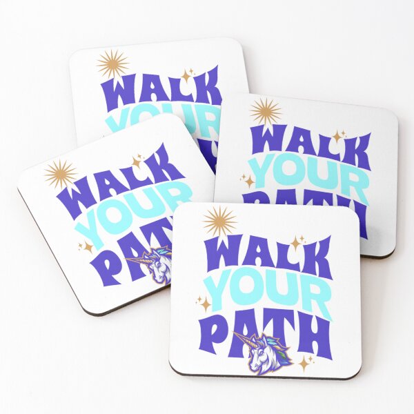Item preview, Walk Your Path | Stars and Unicorns | Own It | Pure Intent | Core Power designed and sold by FrequencyV.