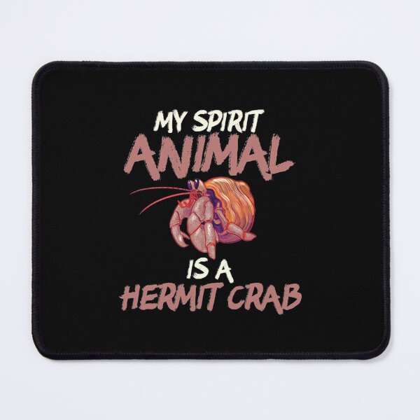 Item preview, Cute Funny My Spirit Animal Is A Hermit Crab Active designed and sold by polletparter.