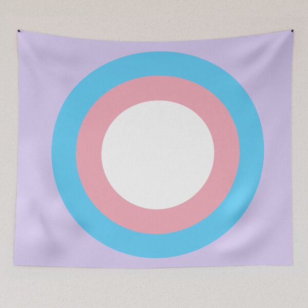 Artikelvorschau, Trans Pride Flag Circle entworfen und verkauft von kiippers.