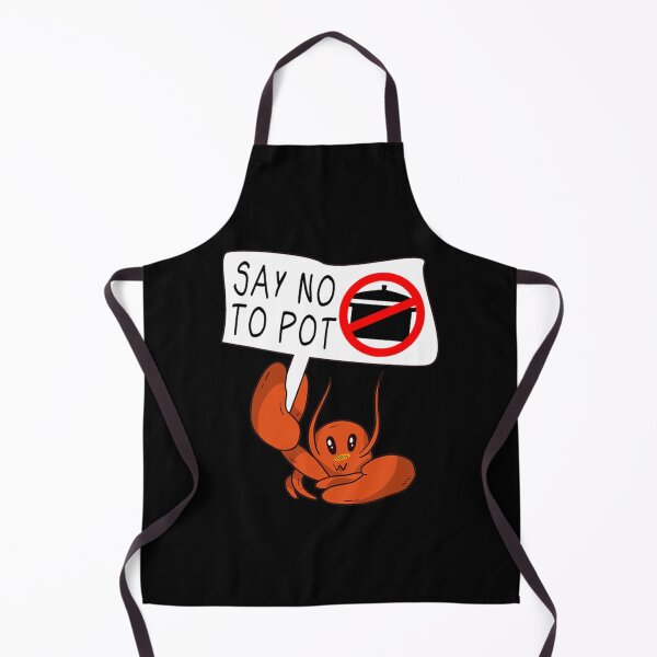 Item preview, Cute Funny Vegan Crab Saying Say No To Pot Crawfish Active designed and sold by polletparter.