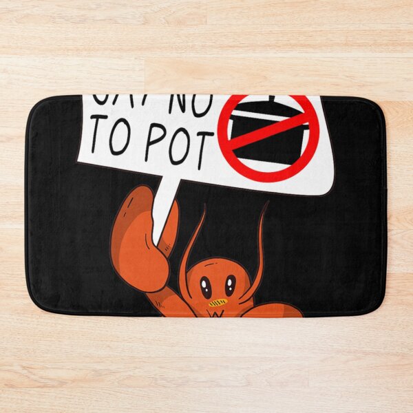 Item preview, Cute Funny Vegan Crab Saying Say No To Pot Crawfish Active  designed and sold by polletparter.