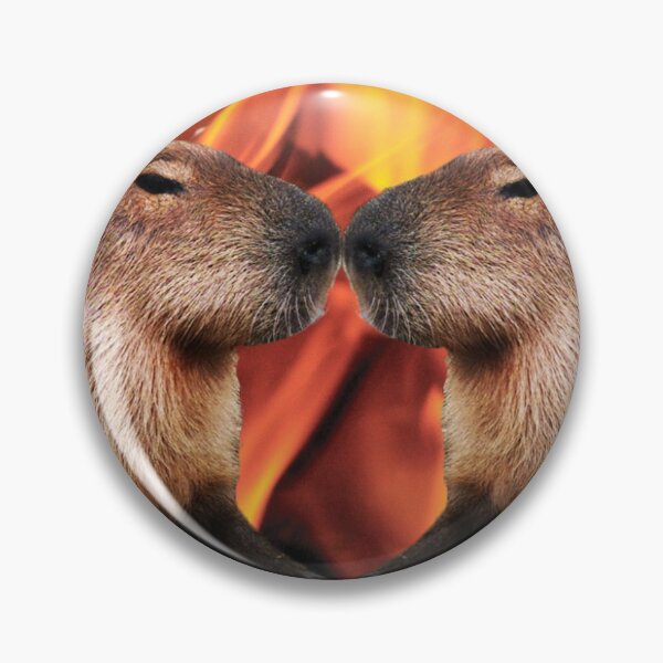 Item preview, THREATENING CAPYBARA MEME STICKER TEE ETC designed and sold by madebybryn.