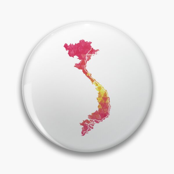 Item preview, Vietnam Map Sticker designed and sold by SharlaPaints.