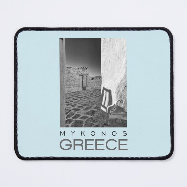 Item preview, Mykonos Greece Poster No.2 designed and sold by angelisart.
