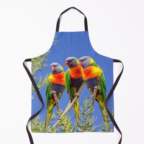 Item preview, Rainbow Lorikeet Love, Australian Birds, Bright and Colorful Birds with personality and sparkle designed and sold by Orianah.