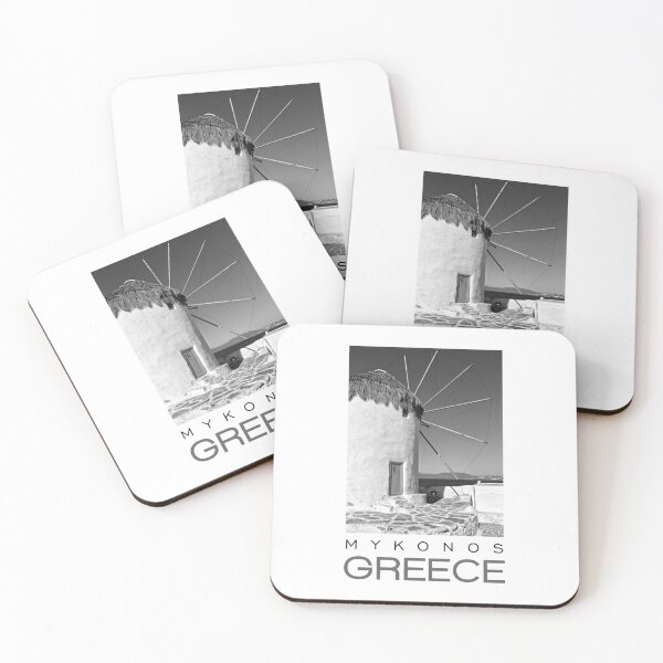 Item preview, Mykonos Greece Poster No.3 designed and sold by angelisart.