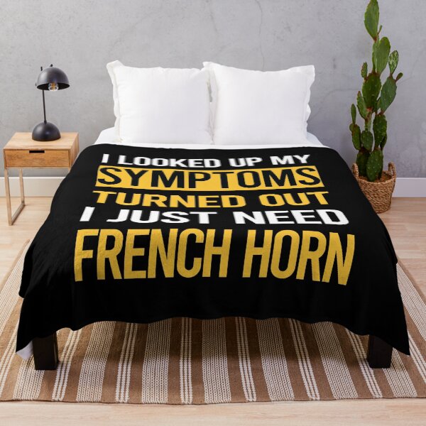 Item preview, Funny My Symptoms French Horn designed and sold by kerry8d7dlaurie.