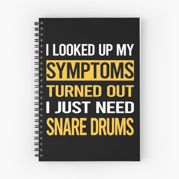 Item preview, Funny My Symptoms Snare Drum Drums designed and sold by kerry8d7dlaurie.