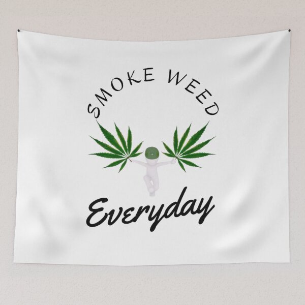Item preview, Smoke Weed everyday, Marijuana, Cannabis, Weed, Leaf designed and sold by BestDesignbySof.