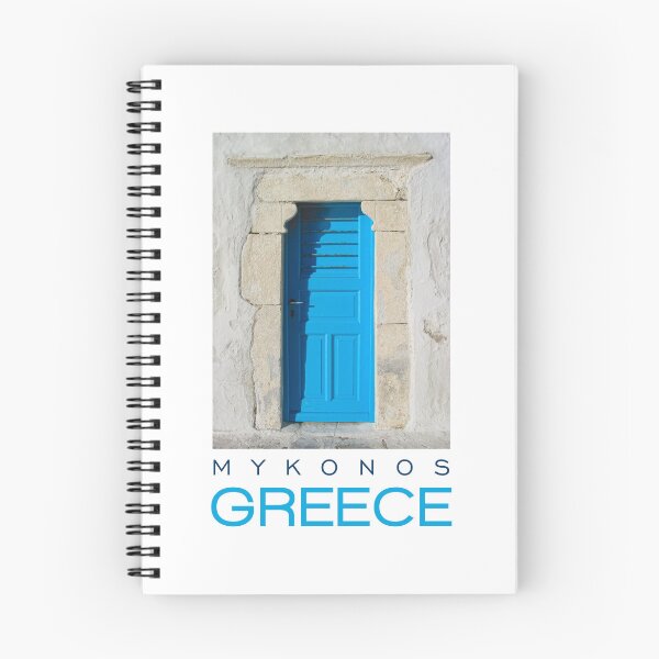 Item preview, Mykonos Greece Poster No.4 designed and sold by angelisart.