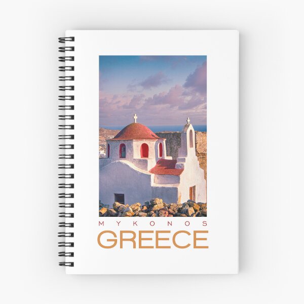 Item preview, Mykonos Greece Poster No.5 designed and sold by angelisart.