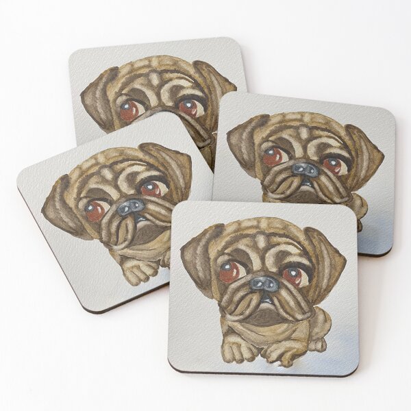 Item preview, Cute as a Pug designed and sold by pohlma.