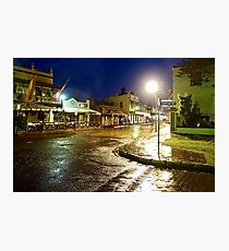 Thompson Square In The Rain Photographic Print