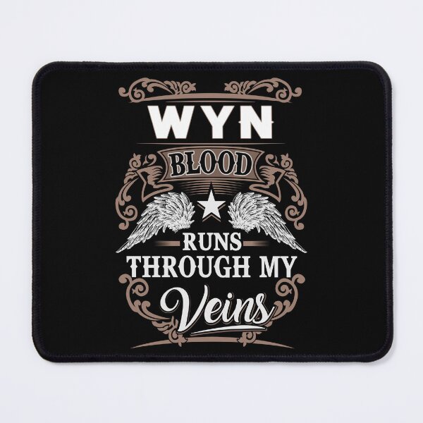 Artikelvorschau, Wyn Name T Shirt - Wyn Blood Runs Through My Veins Gift Item Tee entworfen und verkauft von anthonyodo.