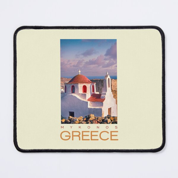 Item preview, Mykonos Greece Poster No.5 designed and sold by angelisart.