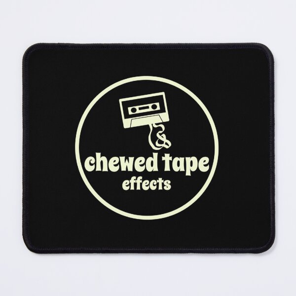 Item preview, Chewed Tape Effects guitar pedals _amp_ custom builds logo - cream designed and sold by Enchancegreen.