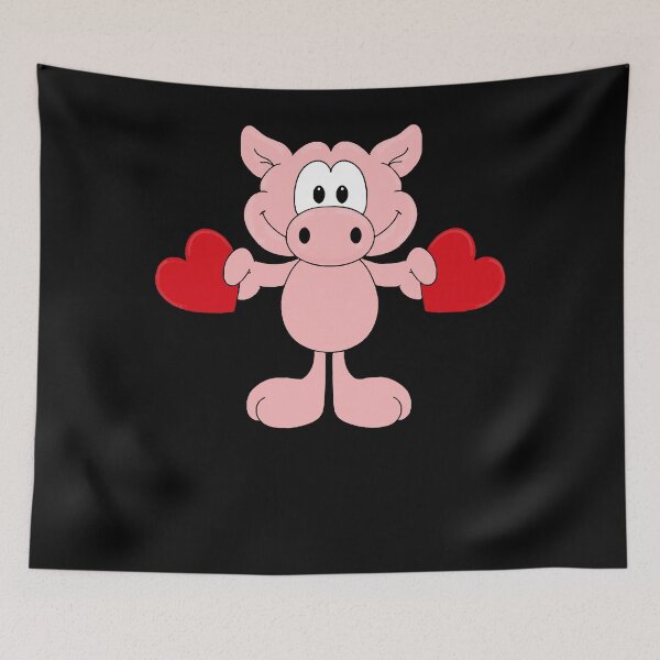 Item preview, SCHWEIN - PIG - LIEBE - LOVE T-Shirt designed and sold by JasonHuey.