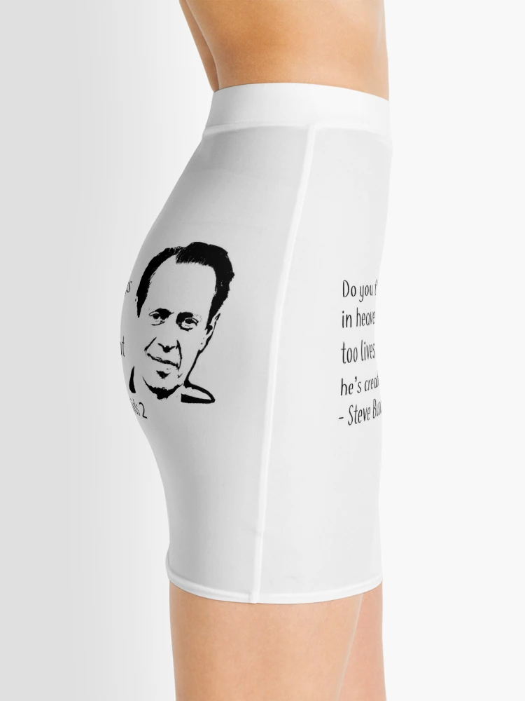 Steve Buscemi Spy Kids 2 Quote Black Mini Skirt