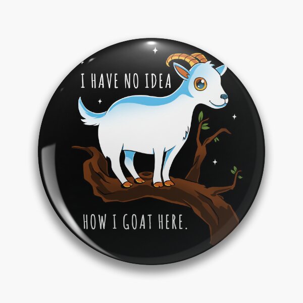 Artikelvorschau, Funny Goat Pun entworfen und verkauft von DigitalMagician.