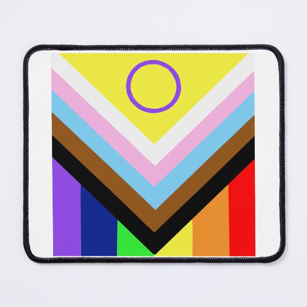 Item preview, Inclusive Pride Flag Square designed and sold by wabbassoart.
