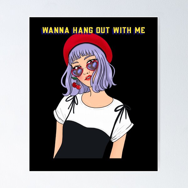 Item preview, I love hanging out with you designed and sold by LargeShop.