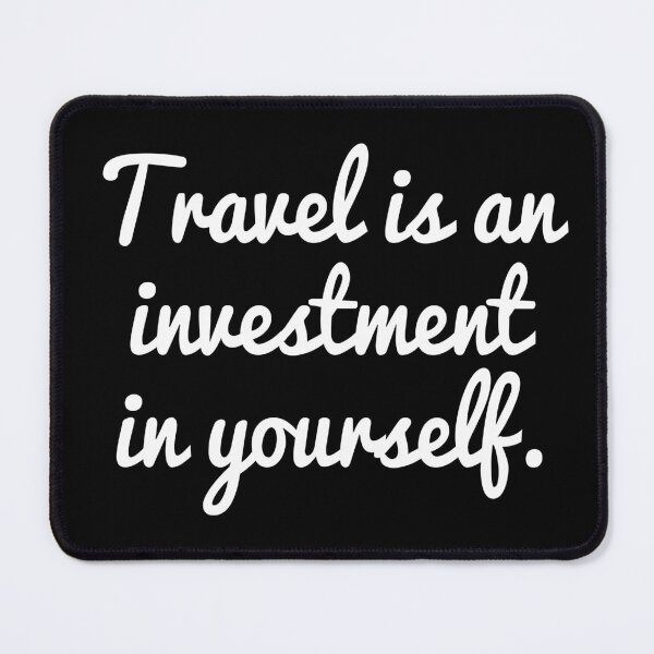 Artikelvorschau, Travel Vacation Quote for Travellers Backpackers entworfen und verkauft von digitalsocial.