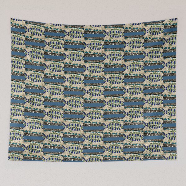 Item preview, Fish Art Chiffon Top designed and sold by Enchancegreen.