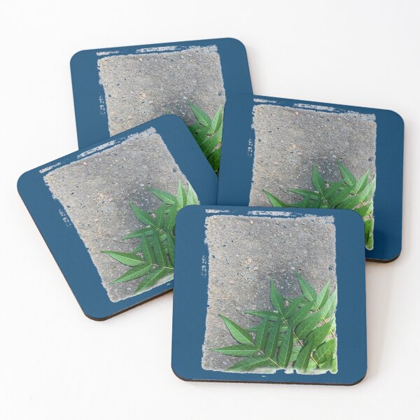 Item preview, green leaves on the pavement Premium  designed and sold by Enchancegreen.