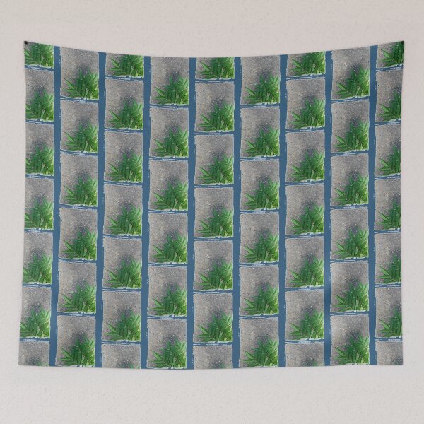 Item preview, green leaves on the pavement Premium  designed and sold by Enchancegreen.