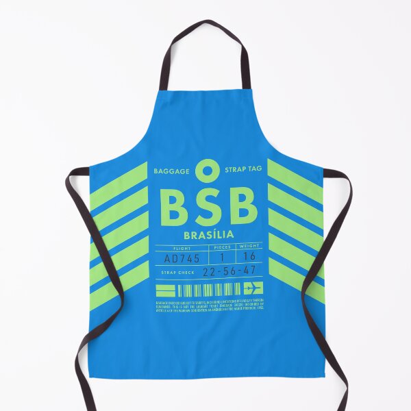 Item preview, Luggage Tag D - BSB Brasilia Brazil designed and sold by VoodooCircus.