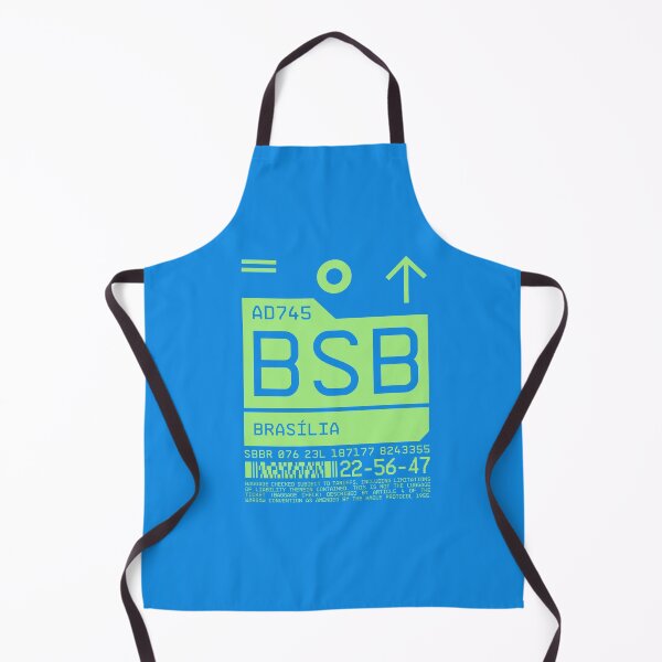 Item preview, Luggage Tag C - BSB Brasilia Brazil designed and sold by VoodooCircus.