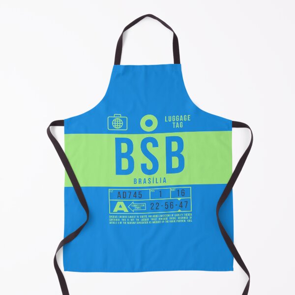 Item preview, Luggage Tag B - BSB Brasilia Brazil designed and sold by VoodooCircus.