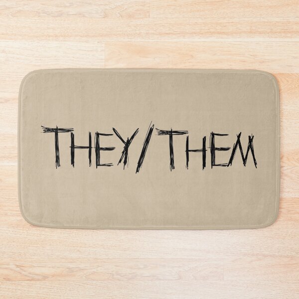 Item preview, They/Them Pronouns designed and sold by kiippers.