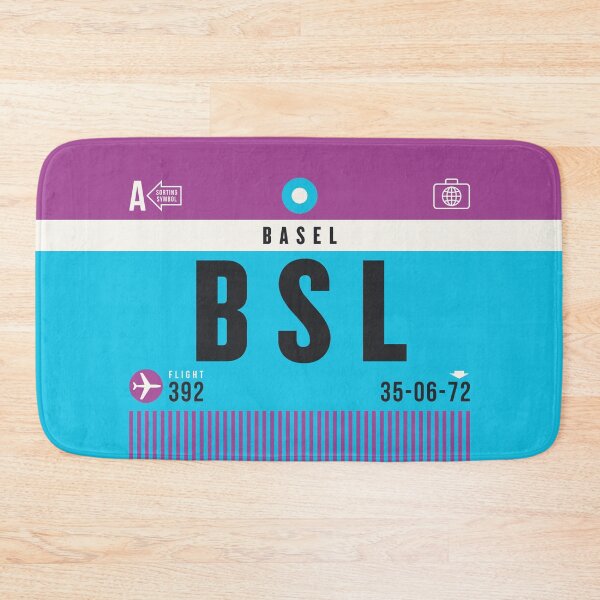 Item preview, Luggage Tag A - BSB Brasilia Brazil designed and sold by VoodooCircus.