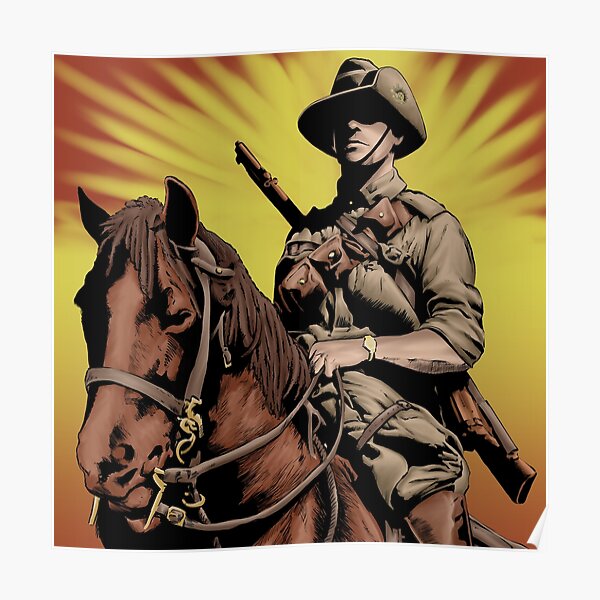 ANZAC- Austrlian Light Horse Poster