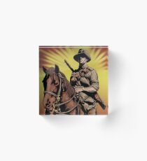 ANZAC- Austrlian Light Horse Acrylic Block
