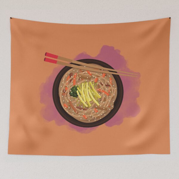 Item preview, Korean Stir Fried Noodles Japchae designed and sold by Keffy.