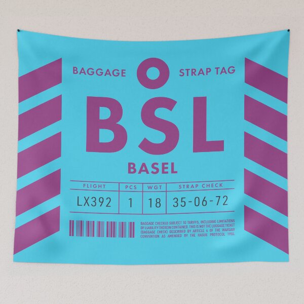 Item preview, Luggage Tag D - BSB Brasilia Brazil designed and sold by VoodooCircus.