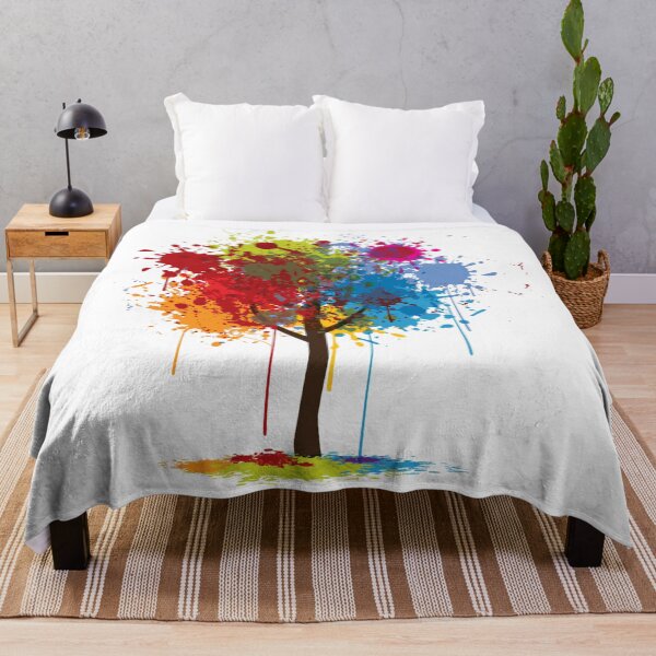 Item preview, modern art floral design pattern tree designed and sold by TCeylon1.