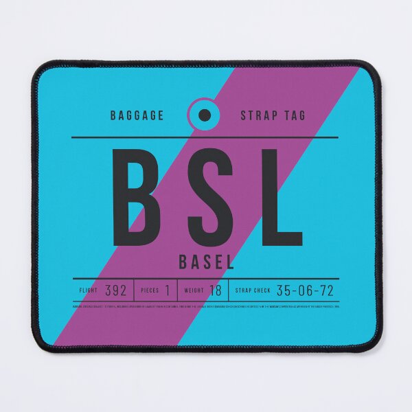 Item preview, Luggage Tag E - BSB Brasilia Brazil designed and sold by VoodooCircus.