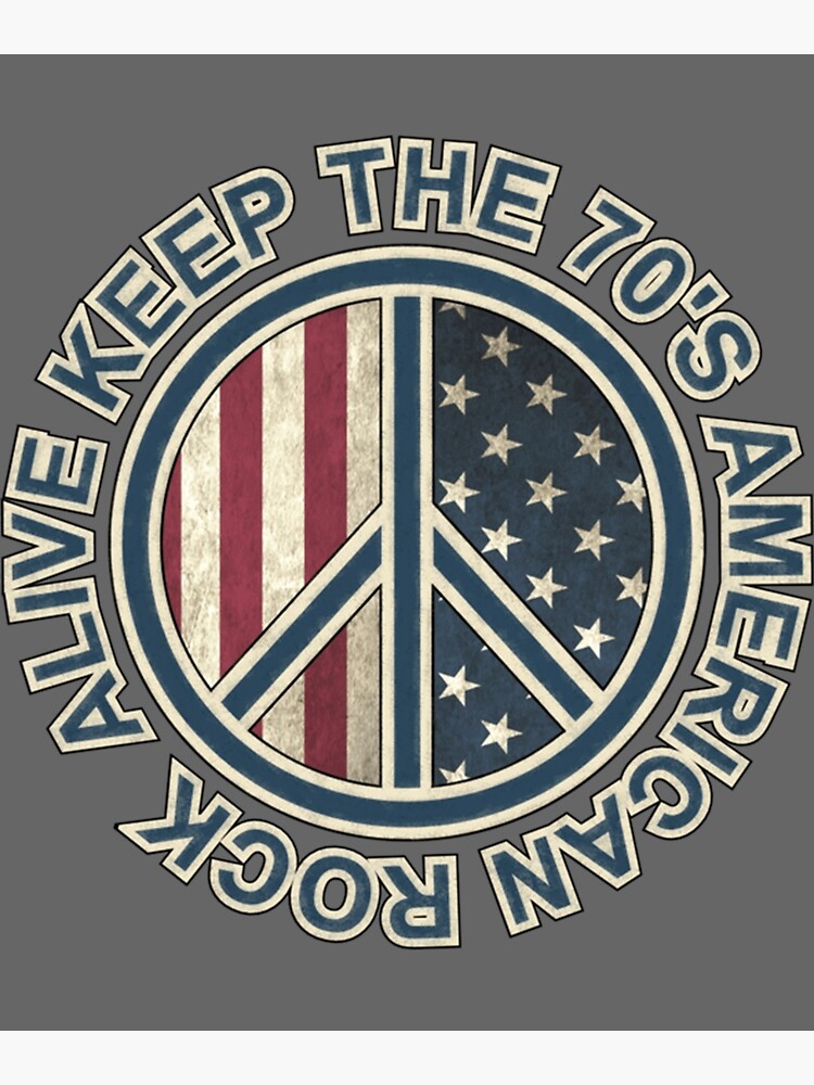 70S American Rock Essential Poster For Sale By VictorKoelpin Redbubble vintage-vintage-adtr-a-day-to-remember-american-rock-band-tee-grailed