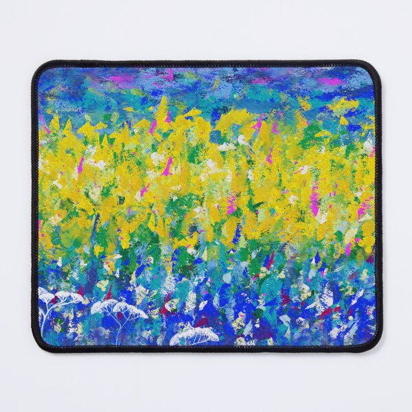 Item preview, Blue and Yellow Summer (landscape) designed and sold by JzArt.