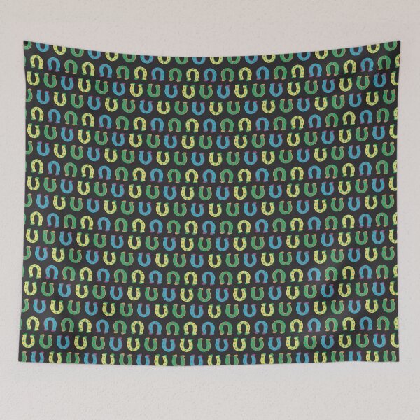 Item preview, Yellow Pop Art Horseshoes 2/3 designed and sold by Emmyteddy.